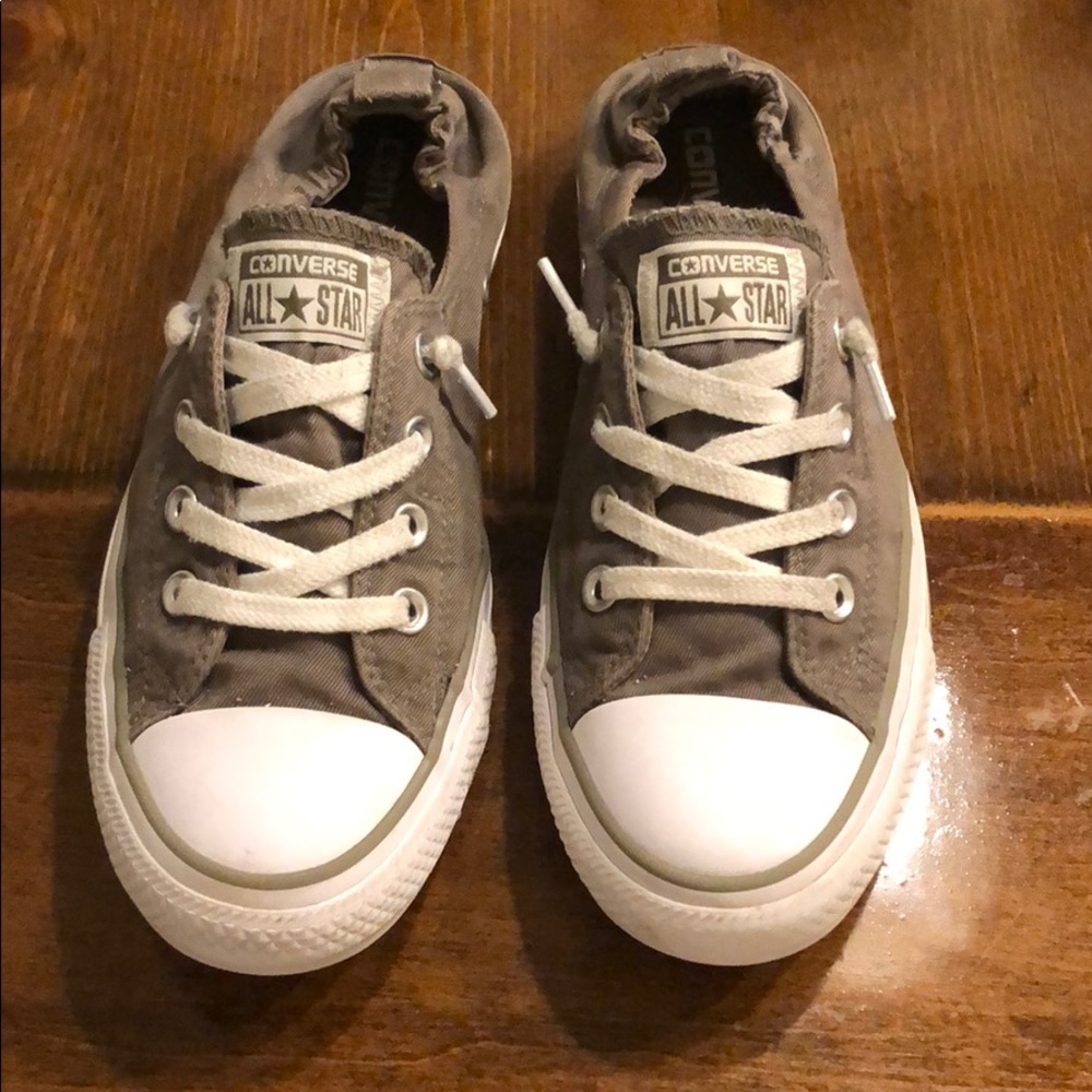 Converse slip on sneakers (women’s size 9)